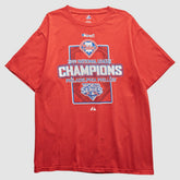 Philadelphia Phillies Majestic 2009 T-Shirt - Red Vintage