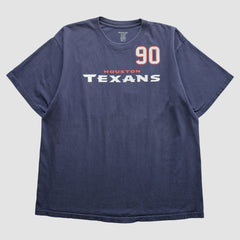 Houston Texans Reebok 2000s T-Shirt - Navy Vintage cheap