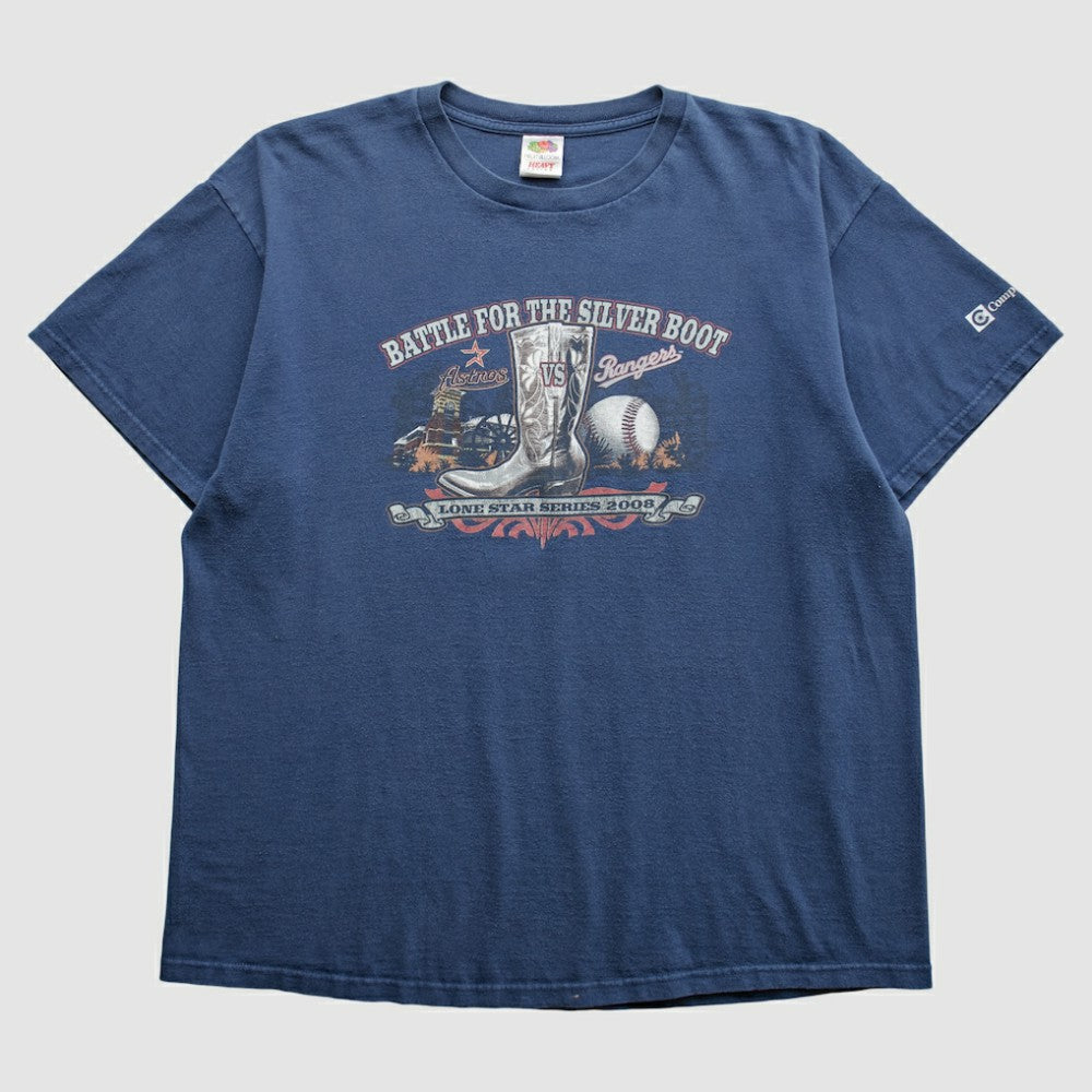 Texas Rangers 2008 T-Shirt - Blue Vintage