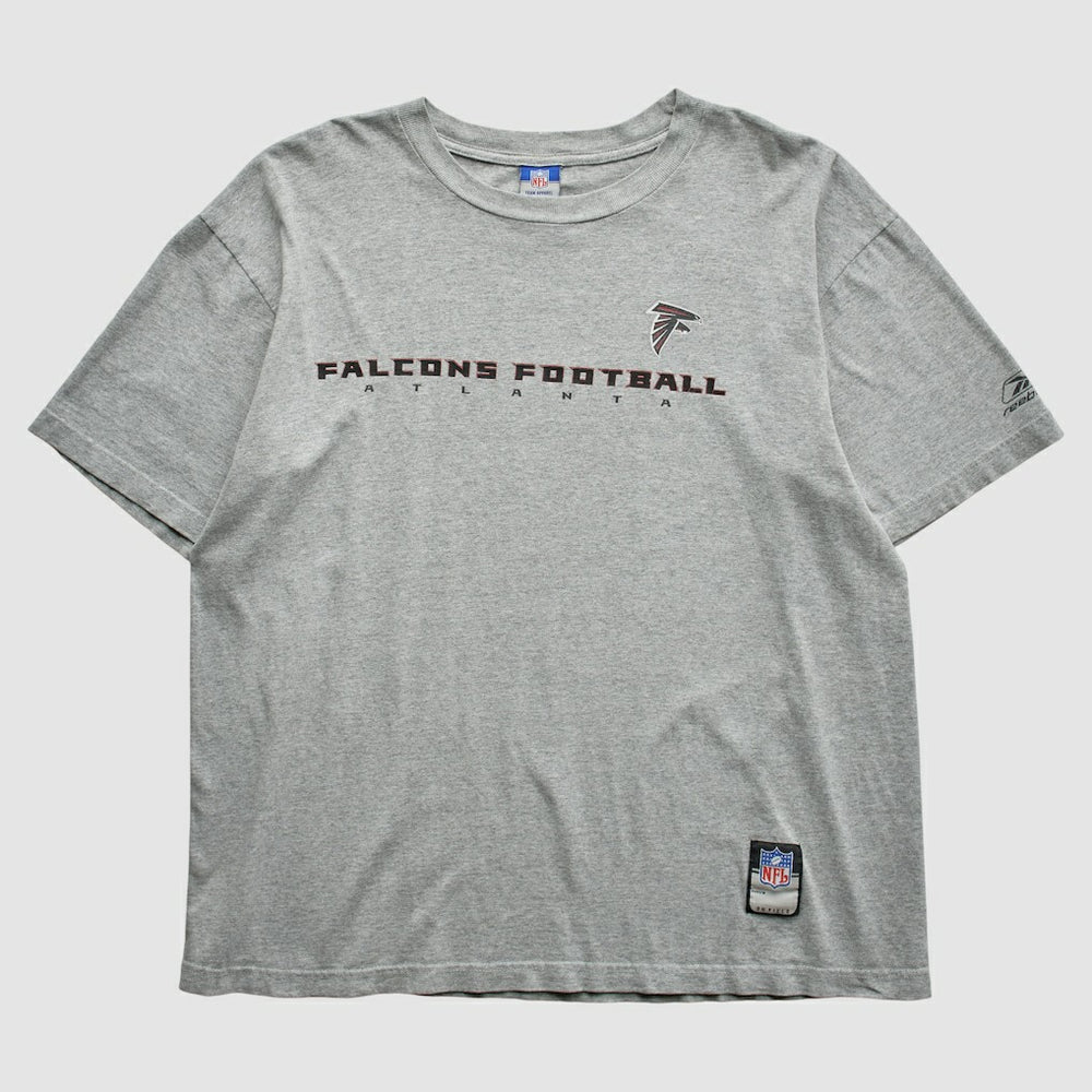 Atlanta Falcons Reebok 2000s T-Shirt - Gray Vintage discount