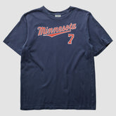 Minnesota Twins 2000s T-Shirt - Navy Vintage
