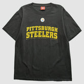 Pittsburgh Steelers NFL 2000s T-Shirt - Black Vintage discount