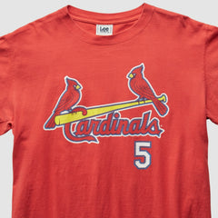 St. Louis Cardinals Lee Apparel 2000s T-Shirt - Red Vintage