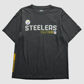 Pittsburgh Steelers Reebok 2000s T-Shirt - Black Vintage outlet