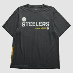 Pittsburgh Steelers Reebok 2000s T-Shirt - Black Vintage outlet