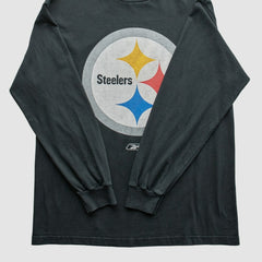 Pittsburgh Steelers Reebok 2000s T-Shirt - Black Vintage online