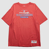 Texas Rangers Majestic 2010 T-Shirt - Red Vintage