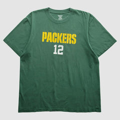 Green Bay Packers Reebok 2008 T-Shirt - Green Vintage outlet
