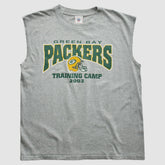 Green Bay Packers NFL 2003 T-Shirt - Heather Gray Vintage sale