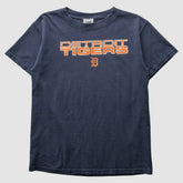 Detroit Tigers Lee Apparel 2000s T-Shirt - Navy Vintage