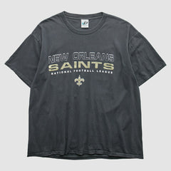 New Orleans Saints Dynasty 2000s T-Shirt - Black Vintage cheap