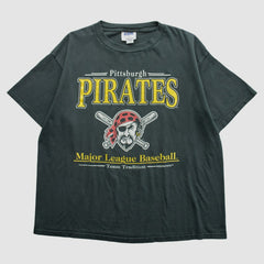 Pittsburgh Pirates CSA 2000 T-Shirt - Black Vintage