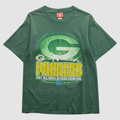 Green Bay Packers NFL 2000s T-Shirt - Green Vintage for sale