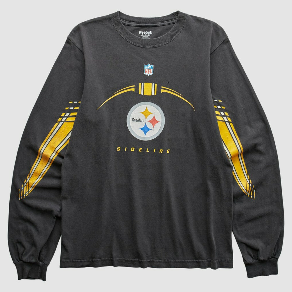 Pittsburgh Steelers Reebok 2000s T-Shirt - Black Vintage online