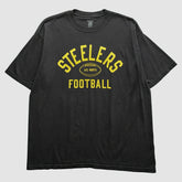 Pittsburgh Steelers Reebok 2000s T-Shirt - Black Vintage discount