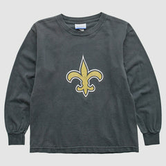 New Orleans Saints Reebok 2000s Long Sleeve T-Shirt - Black Vintage online
