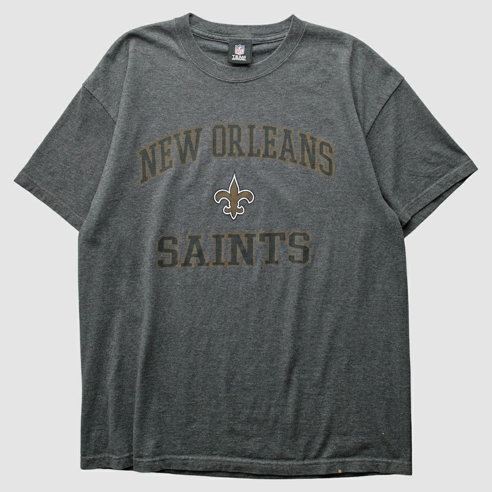 New Orleans Saints 2010s T-Shirt - Gray Vintage on sale