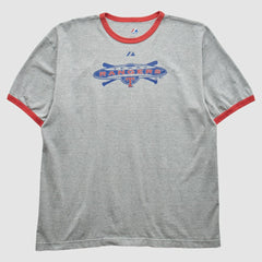 Texas Rangers Majestic 2010 T-Shirt - Heather Gray Vintage