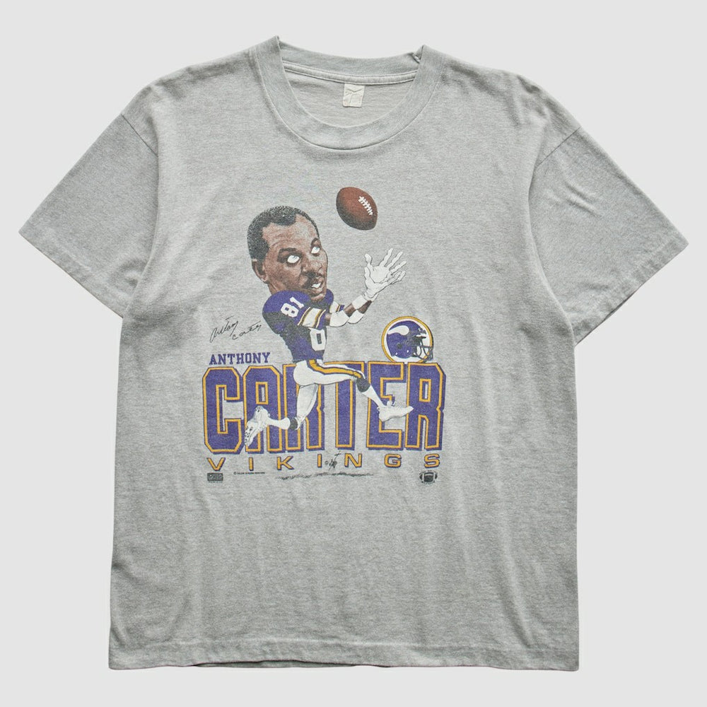 Minnesota Vikings 80s T-Shirt - Gray Vintage for sale