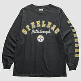 Pittsburgh Steelers 2000s T-Shirt - Black Vintage on sale