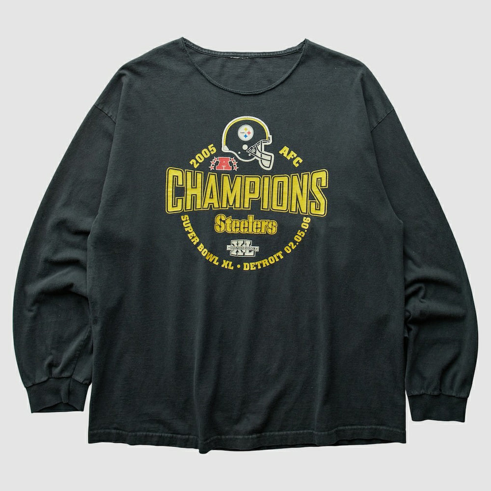 Pittsburgh Steelers 2005 Sweatshirt - Black Vintage cheap