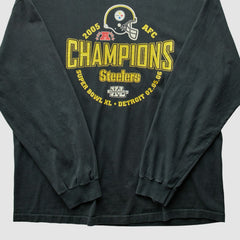 Pittsburgh Steelers 2005 Sweatshirt - Black Vintage cheap