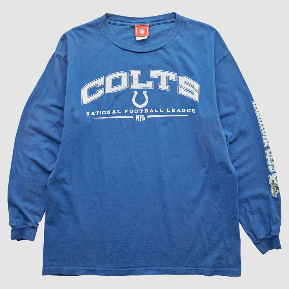 Indianapolis Colts NFL 2000s T-Shirt - Blue Vintage on sale