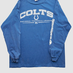 Indianapolis Colts NFL 2000s T-Shirt - Blue Vintage on sale