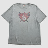 St. Louis Cardinals 2000s T-Shirt - Gray Vintage | Nike