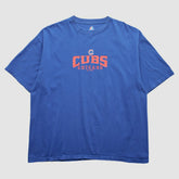 Chicago Cubs Majestic 2009 T-Shirt - Blue Vintage