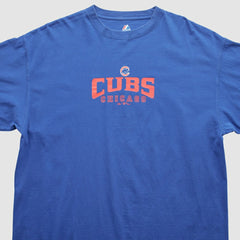 Chicago Cubs Majestic 2009 T-Shirt - Blue Vintage