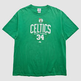 Boston Celtics Majestic 2000s T-Shirt - Green Vintage | Vintage shop