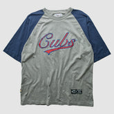 Chicago Cubs Mirage 2000s T-Shirt - Gray Vintage