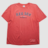 Boston Red Sox Majestic 2003 T-Shirt - Red Vintage