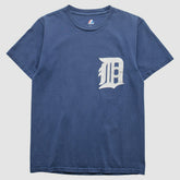 Detroit Tigers Majestic 2000s T-Shirt - Blue Vintage