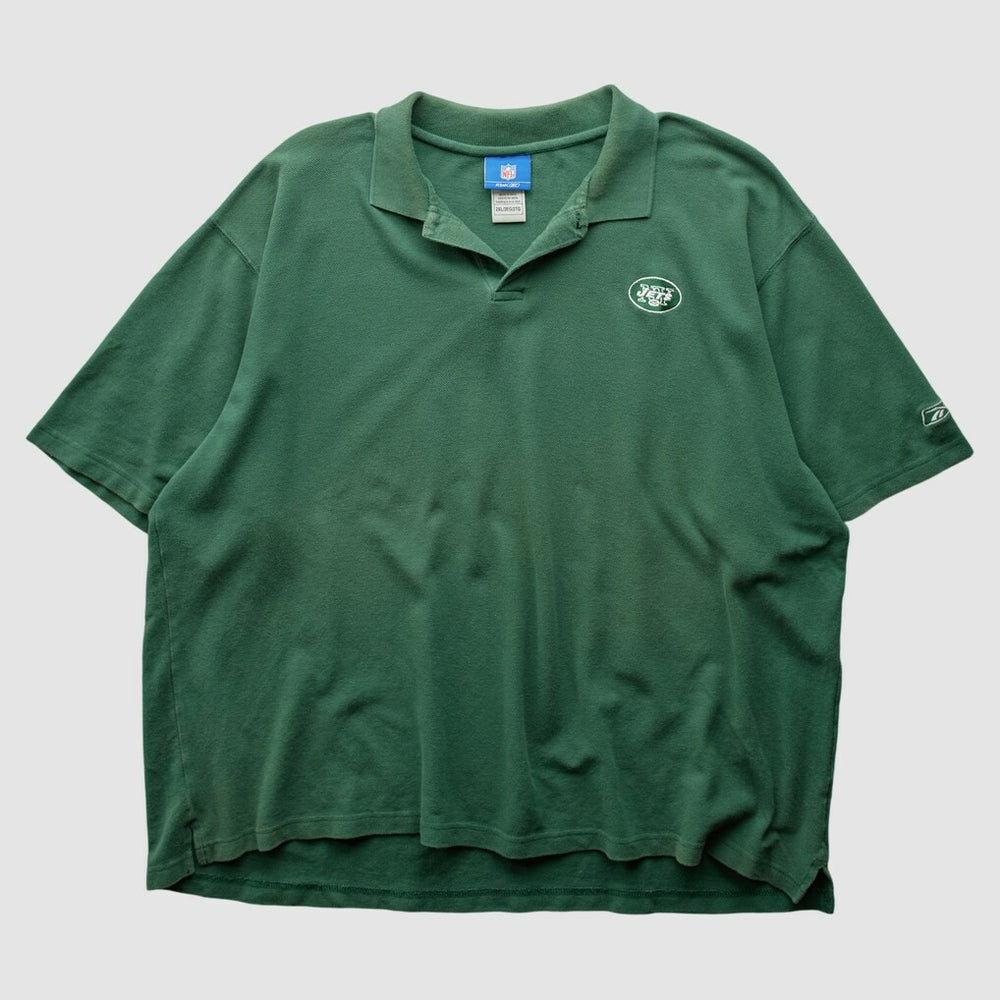 New York Jets Reebok 2000s Polo - Green Vintage on sale