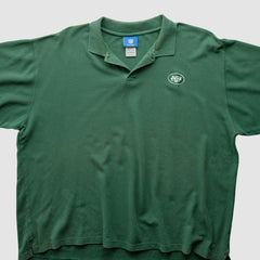 New York Jets Reebok 2000s Polo - Green Vintage on sale