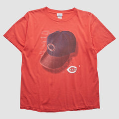 Cincinnati Reds CSA 2000s T-Shirt - Red Vintage