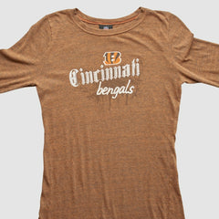 Cincinnati Bengals NFL 2010s T-Shirt - Brown Vintage for sale