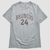 Denver Broncos NFL 2000s T-Shirt - Gray Vintage outlet