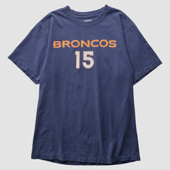 Denver Broncos Reebok 2010 T-Shirt - Navy Vintage discount