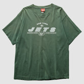 New York Jets NFL 2000s T-Shirt - Green Vintage sale