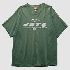 New York Jets NFL 2000s T-Shirt - Green Vintage sale