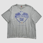 New York Giants 2000 T-Shirt - Gray Vintage on sale
