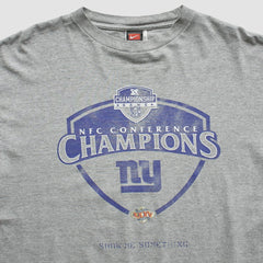 New York Giants 2000 T-Shirt - Gray Vintage on sale