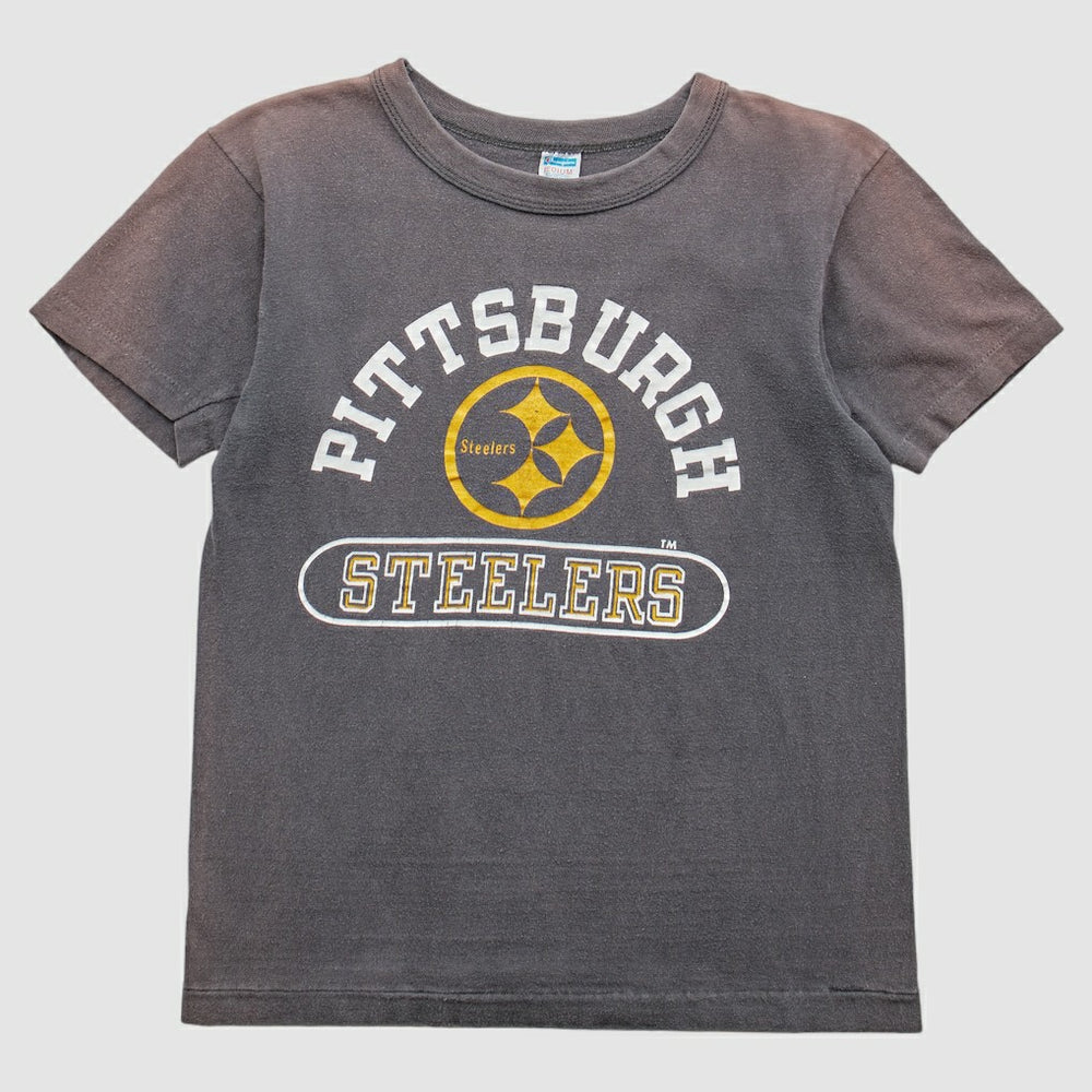 Pittsburgh Steelers Champion 70s T-Shirt - Gray Vintage on sale