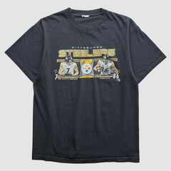 Pittsburgh Steelers 2000s T-Shirt - Black Vintage outlet