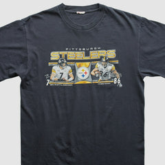 Pittsburgh Steelers 2000s T-Shirt - Black Vintage outlet