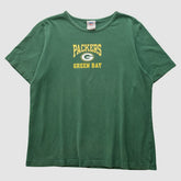 Green Bay Packers NFL 2000s T-Shirt - Green Vintage online