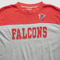 Atlanta Falcons NFL 2000s Long Sleeve T-Shirt - Gray Vintage sale